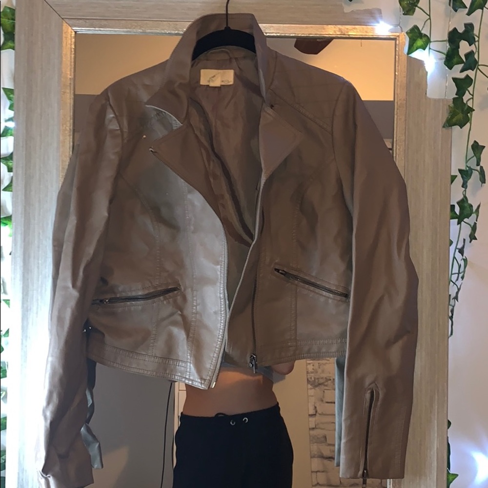 leather jacket